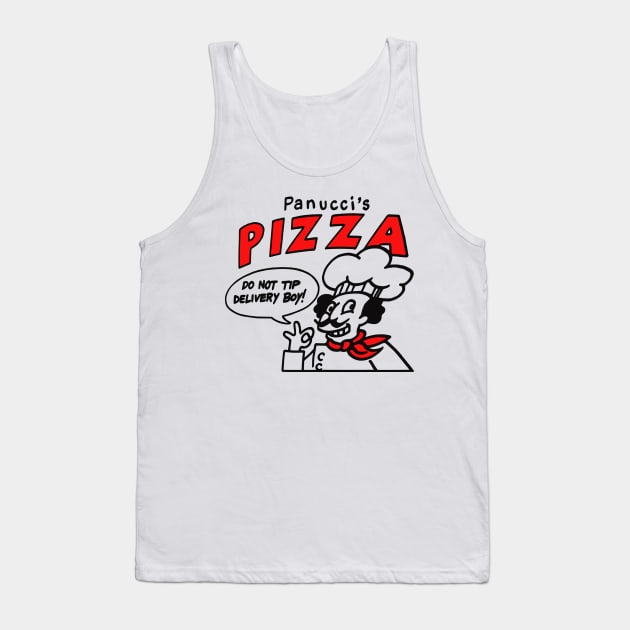 Panucci's Pizza Tank Top by karlangas